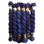 Premium Cotton Embroidery Thread Skeins – 15 Meters Each Blue