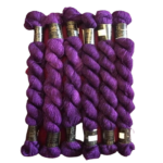 Premium Cotton Embroidery Thread Skeins – 15 Meters Each Purple